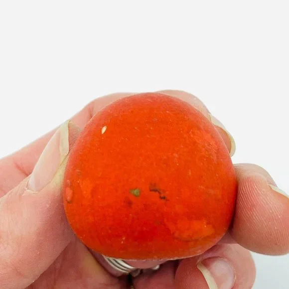 Japanese Daruma Kokeshi Doll Hand Painted Wooden Set of 6 Red - Picture 6 of 14